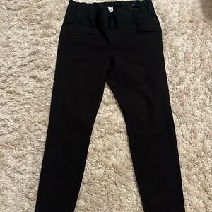 GAP Black Skinny Ankle Pants Maternity